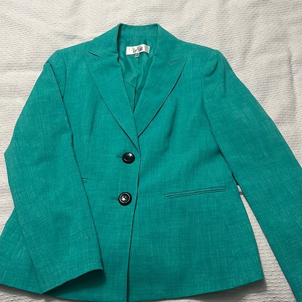 LeSuit women’s blazer size 6 green